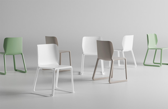 Bold Chair - Stackable Seating For Challenging Environments - Pineapple